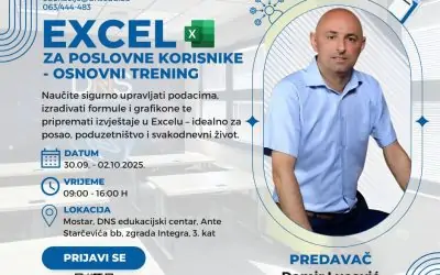 Želite savladati Excel i koristiti ga bez stresa i komplikacija?